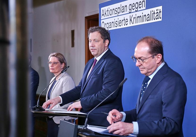 Vorstellung des gemeinsamen Aktionsplans gegen Organisierte Kriminalität am 25.02.2026, via dts Nachrichtenagentur
