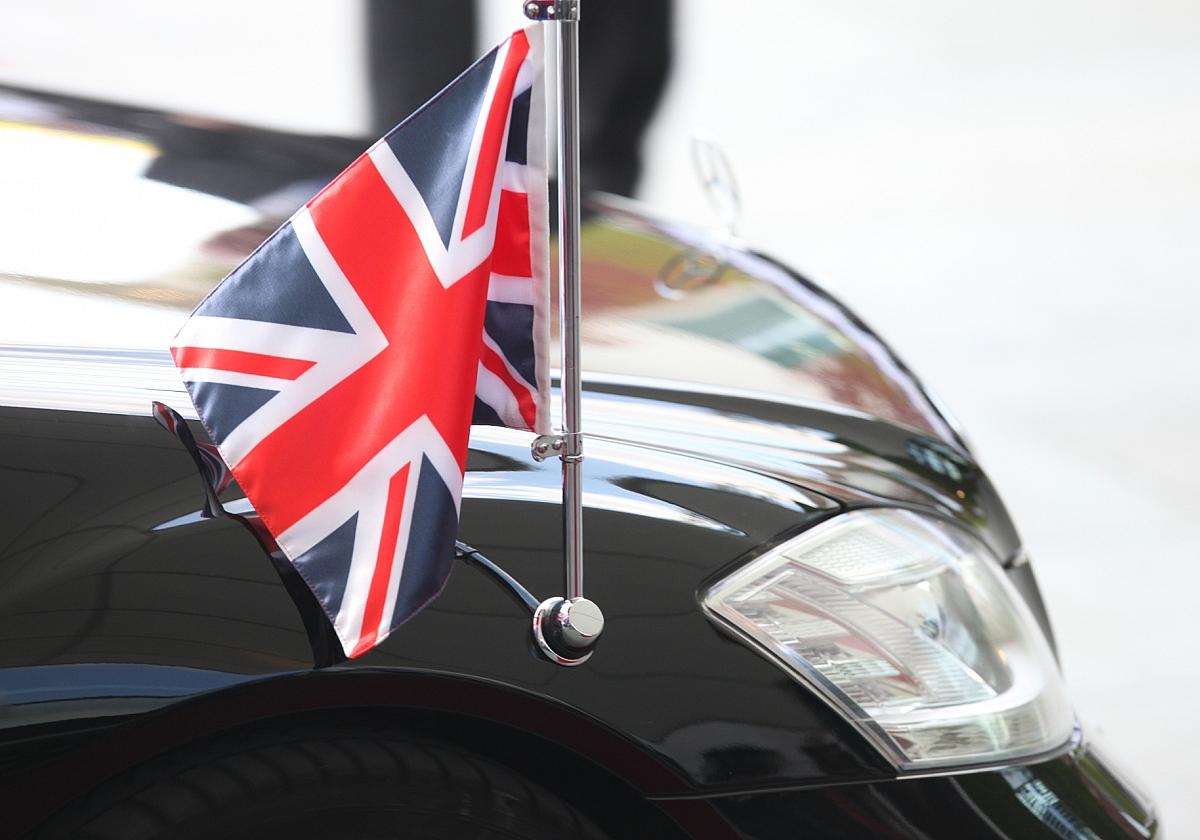 Fahne von Großbritannien (Archiv)