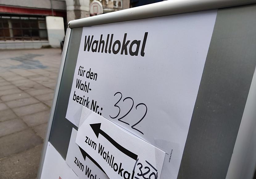 Berliner Wahllokal am 12.02.2023, via dts Nachrichtenagentur