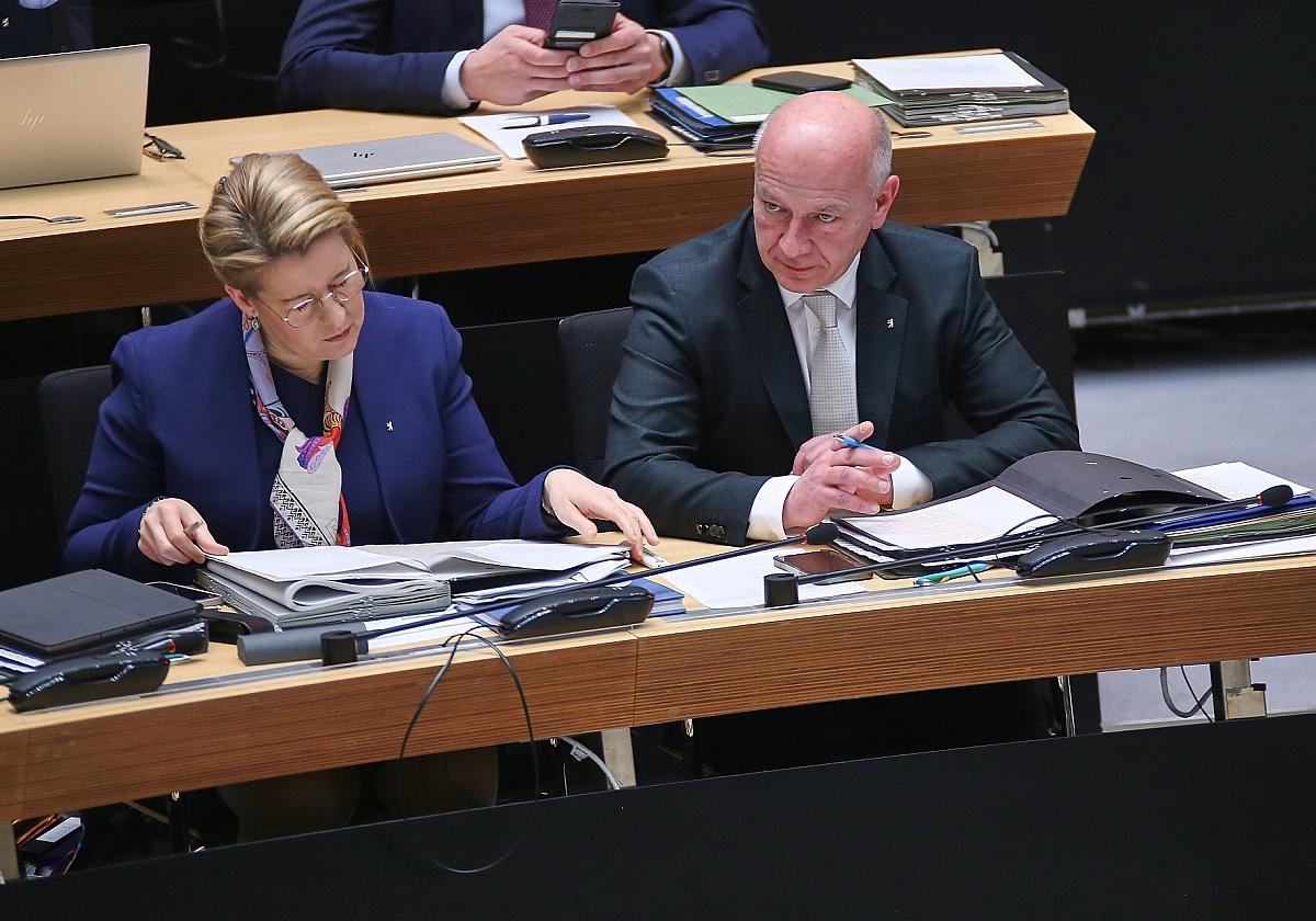 Franziska Giffey und Kai Wegner (Archiv)