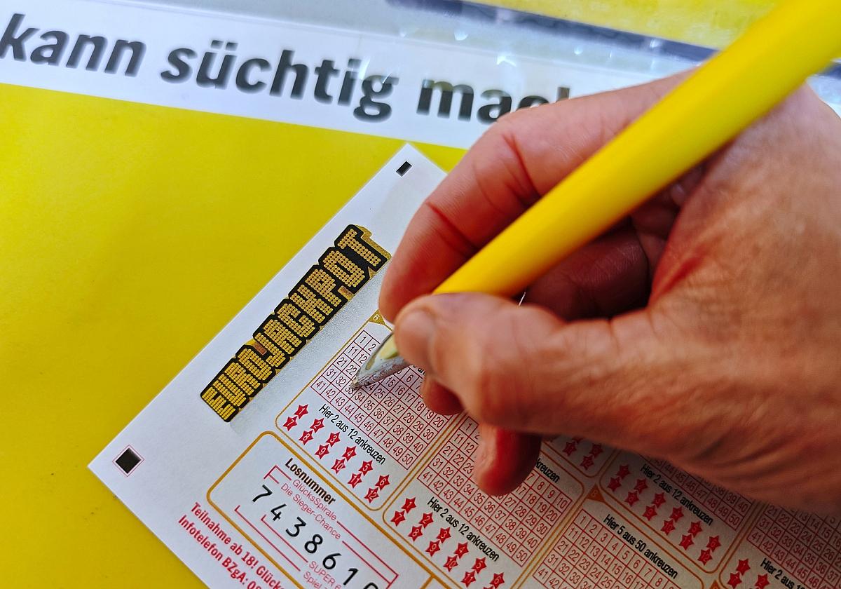Spielschein für Eurojackpot